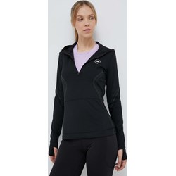 Czarna bluza damska Adidas w sportowym stylu  - zdjęcie produktu