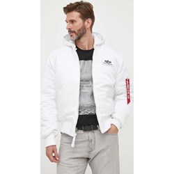 Biała kurtka męska Alpha Industries  - zdjęcie produktu