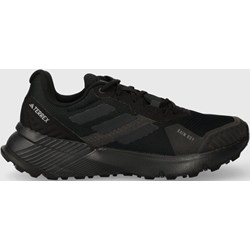 Buty trekkingowe męskie Adidas czarne z tworzywa sztucznego sportowe  - zdjęcie produktu