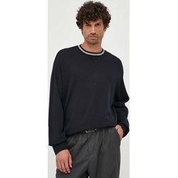 Sweter męski Emporio Armani z wełny casual  - zdjęcie produktu