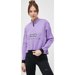 Bluza damska fioletowa Adidas  - zdjęcie produktu