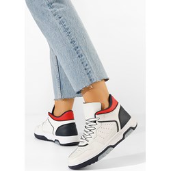 Buty sportowe damskie Zapatos sneakersy płaskie wiązane  - zdjęcie produktu