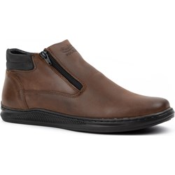 Buty zimowe męskie Polbut na zamek casual  - zdjęcie produktu