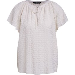 Biała bluzka damska Set z bawełny z krótkimi rękawami  - zdjęcie produktu