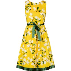 Sukienka APART luźna w kwiaty mini rozkloszowana  - zdjęcie produktu