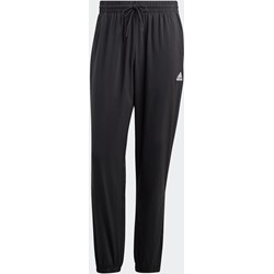 Spodnie męskie czarne Adidas sportowe  - zdjęcie produktu