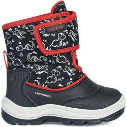 Buty zimowe dziecięce Geox na rzepy  - zdjęcie produktu