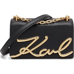 Kopertówka Karl Lagerfeld czarna matowa  - zdjęcie produktu