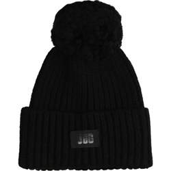 Czarna czapka zimowa damska UGG  - zdjęcie produktu