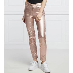 Spodnie damskie brązowe Guess casual  - zdjęcie produktu