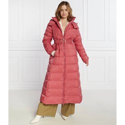 Różowy płaszcz damski Twinset casual  - zdjęcie produktu