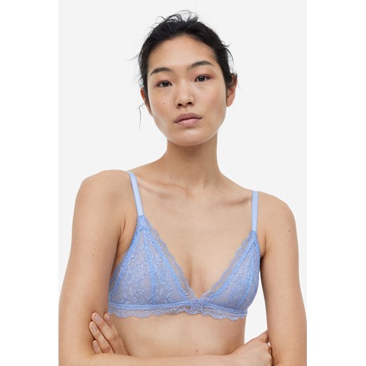 H & M - 2er-Pack Soft-BHs aus Spitze Blau Damen H&M