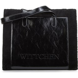 Shopper bag WITTCHEN lakierowana ze skóry ekologicznej  - zdjęcie produktu