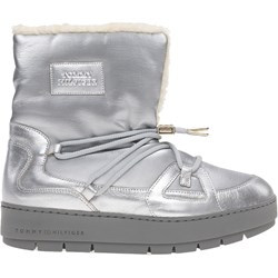 Śniegowce damskie Tommy Hilfiger na platformie wiązane na zimę  - zdjęcie produktu