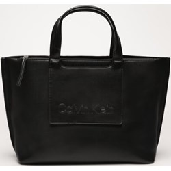 Shopper bag Calvin Klein elegancka na ramię duża  - zdjęcie produktu