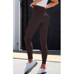 Spodnie damskie Ivon brązowe sportowe  - zdjęcie produktu