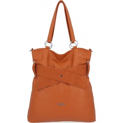 Shopper bag Bee Bag bez dodatków na ramię matowa duża  - zdjęcie produktu