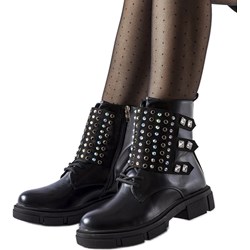 Botki casual płaskie  - zdjęcie produktu