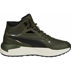 Buty sportowe męskie zielone Puma sznurowane  - zdjęcie produktu