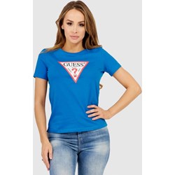 Bluzka damska Guess z okrągłym dekoltem  - zdjęcie produktu