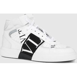 Buty sportowe męskie Valentino białe wiązane na wiosnę  - zdjęcie produktu