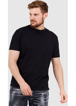 VALENTINO Czarny t-shirt męski z ćwiekami, Rozmiar L outfit.pl wyprzedaż - kod rabatowy