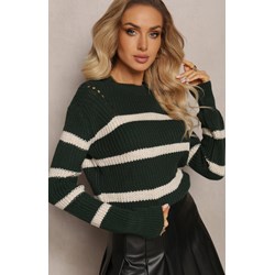 Sweter damski Renee z okrągłym dekoltem  - zdjęcie produktu