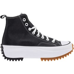 Trampki damskie Converse czarne sportowe sznurowane na platformie  - zdjęcie produktu