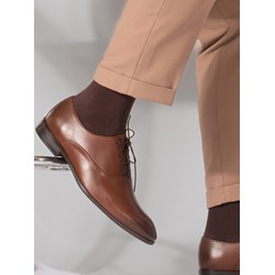 Buty eleganckie męskie Conhpol sznurowane  - zdjęcie produktu