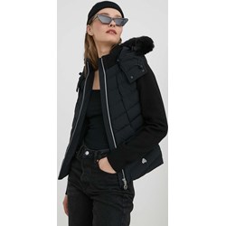 Czarna kurtka damska Moose Knuckles krótka  - zdjęcie produktu