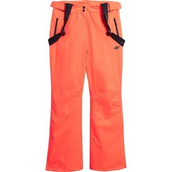 Spodnie damskie pomarańczowe 4F sportowe  - zdjęcie produktu