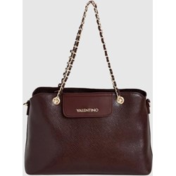Shopper bag Valentino By Mario elegancka matowa duża na ramię  - zdjęcie produktu