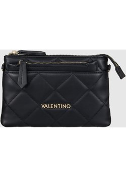 VALENTINO Pikowana czarna torebka z funkcją portfela ocarina wallet Valentino By Mario Valentino okazyjna cena outfit.pl - kod rabatowy