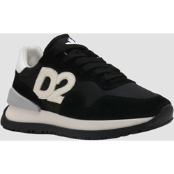 Buty sportowe damskie czarne Dsquared2 sneakersy wiązane  - zdjęcie produktu