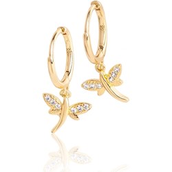 Kolczyki ANIA KRUK złote  - zdjęcie produktu