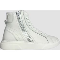 Valentino By Mario buty sportowe damskie sneakersy białe sznurowane  - zdjęcie produktu