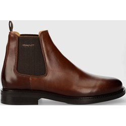 Buty zimowe męskie Gant brązowe  - zdjęcie produktu