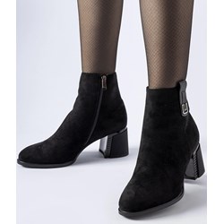 Botki Gemre eleganckie na obcasie  - zdjęcie produktu
