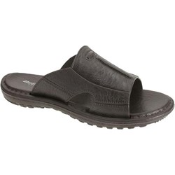 Klapki męskie czarne Beppi bez zapięcia z tworzywa sztucznego na lato  - zdjęcie produktu