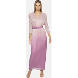 Sukienka L'AF różowa maxi na wesele  - zdjęcie produktu