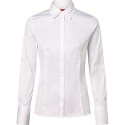 Koszula damska Hugo Boss biała w stylu klasycznym  - zdjęcie produktu