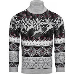 Sweter męski Recea w stylu młodzieżowym  - zdjęcie produktu