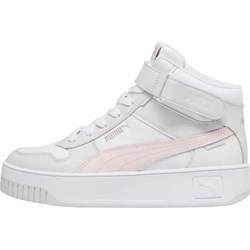 Buty sportowe damskie Puma wiązane na platformie  - zdjęcie produktu