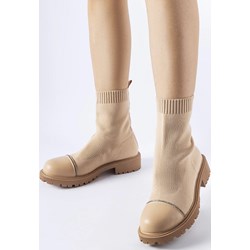 Botki Gemre bez zapięcia na jesień płaskie  - zdjęcie produktu