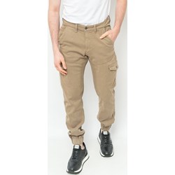Spodnie męskie beżowe Guess casual  - zdjęcie produktu