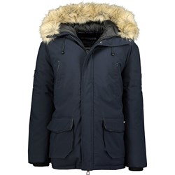 Parka damska Geographical Norway granatowa z poliestru  - zdjęcie produktu