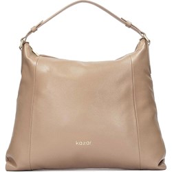 Shopper bag Kazar matowa duża na ramię  - zdjęcie produktu