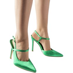 Czółenka z klamrą eleganckie  - zdjęcie produktu