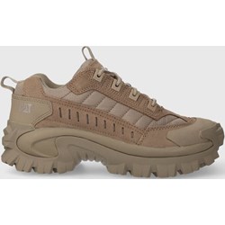 Buty sportowe męskie Caterpillar brązowe na wiosnę sznurowane  - zdjęcie produktu