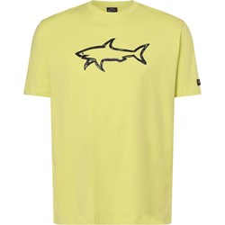 T-shirt męski Paul & Shark bawełniany młodzieżowy z napisem  - zdjęcie produktu